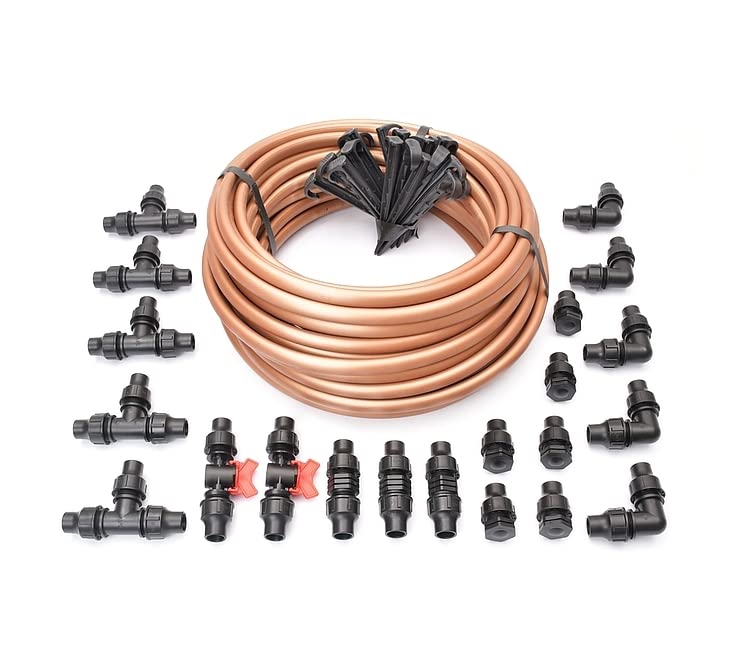 MikrobewässerungTropfrohr Set für Gewächshäuser Plug&Rain Mikro