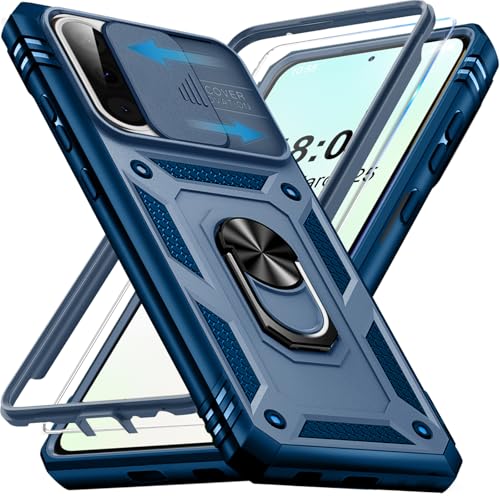 Coque Samsung A36 5G Giyer bleue : protégez votre écran et caméra des chutes