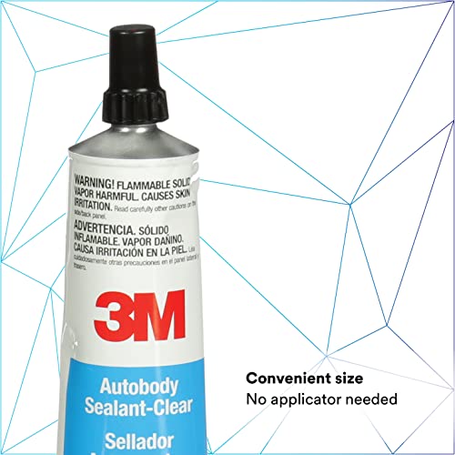 3M Ultrapro Autobody Sealant, 08302, Clear Color, High-Solids, Heavy-Bodied, Fast-Curing, Solvent-Based, 5 oz Tube - Image 6