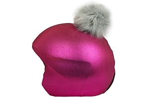 Coolcasc Pink & Grey Universal Helmet Cover
