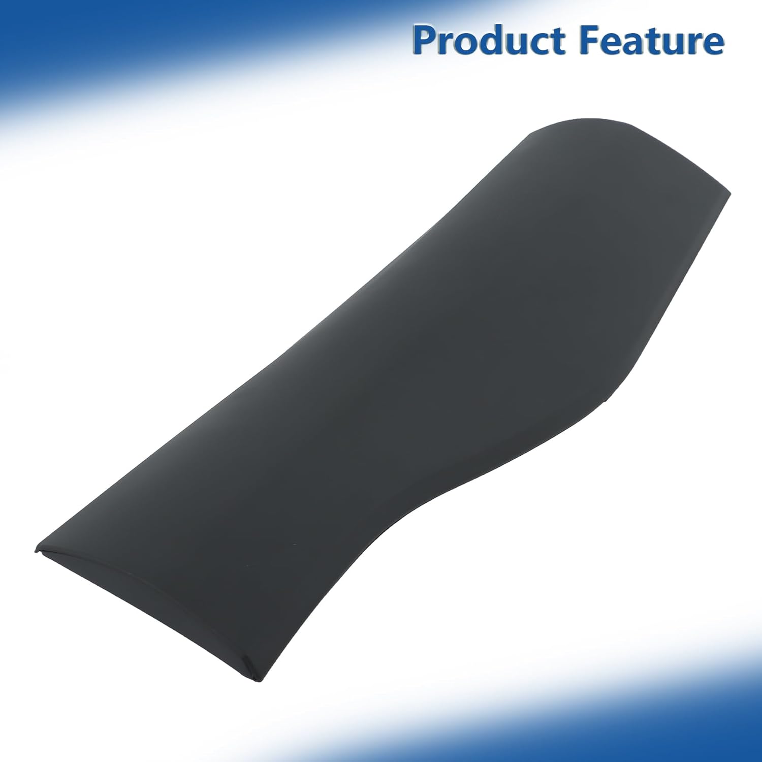 Rear Left Door Lower Molding Trim Panel Black Replacement for Corolla Cross 2022-2024 75078-0A041