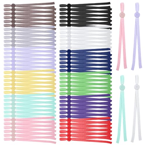 60 Stück Welpen ID Halsbänder Einstellbar Welpenhalsband Kitten Halsbänder Mehrfarbiges Nylon Welpenhalsbänder für Züchter WelpenHalsbänder Set für Neugeborene Welpens Kätzchen, 12 Farben