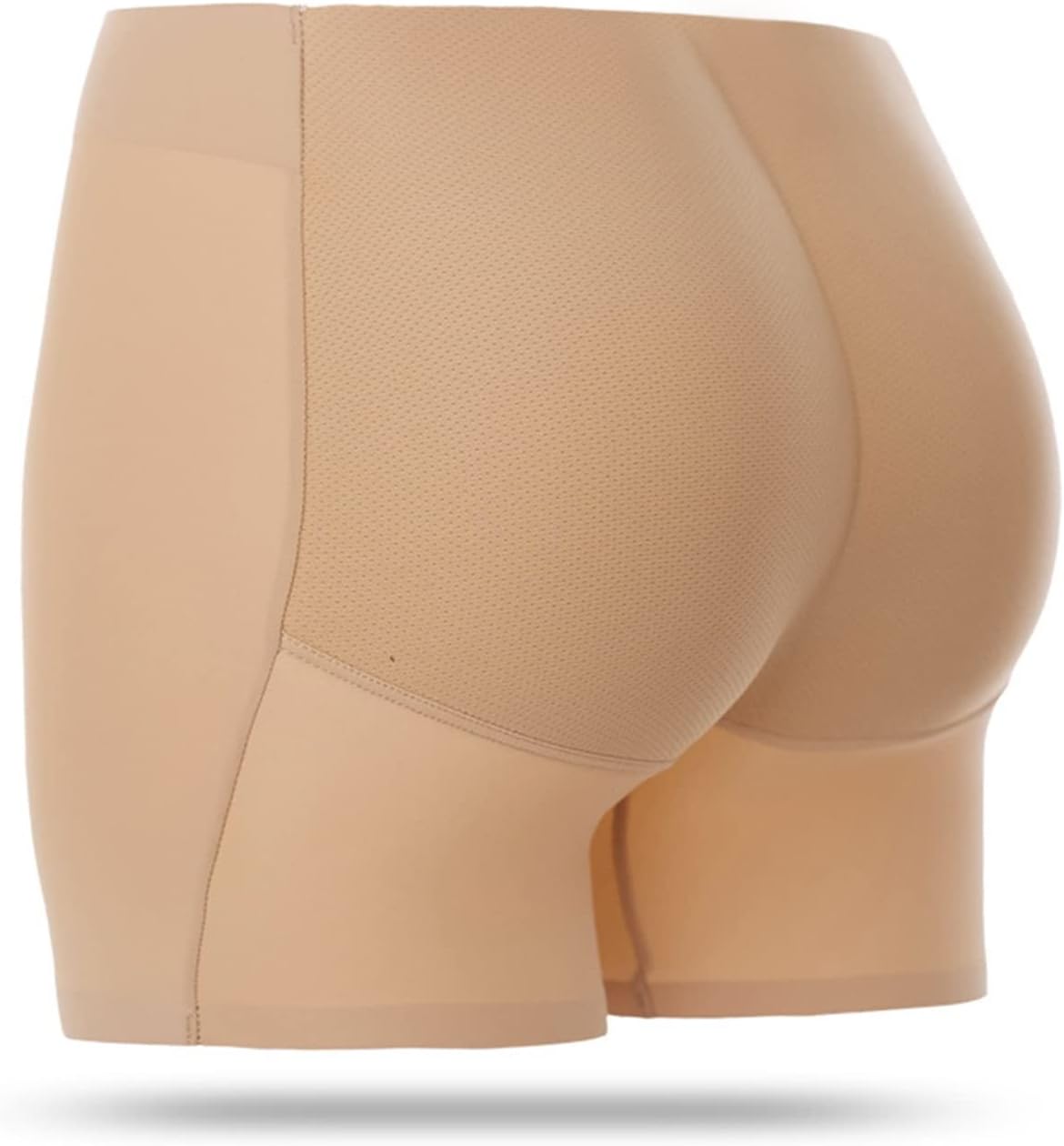 女性の彫刻バットリフティングパンティー偽のお尻を押し上げたパンダードパンティーシームレスなショートパンツ下着 (Color : 90