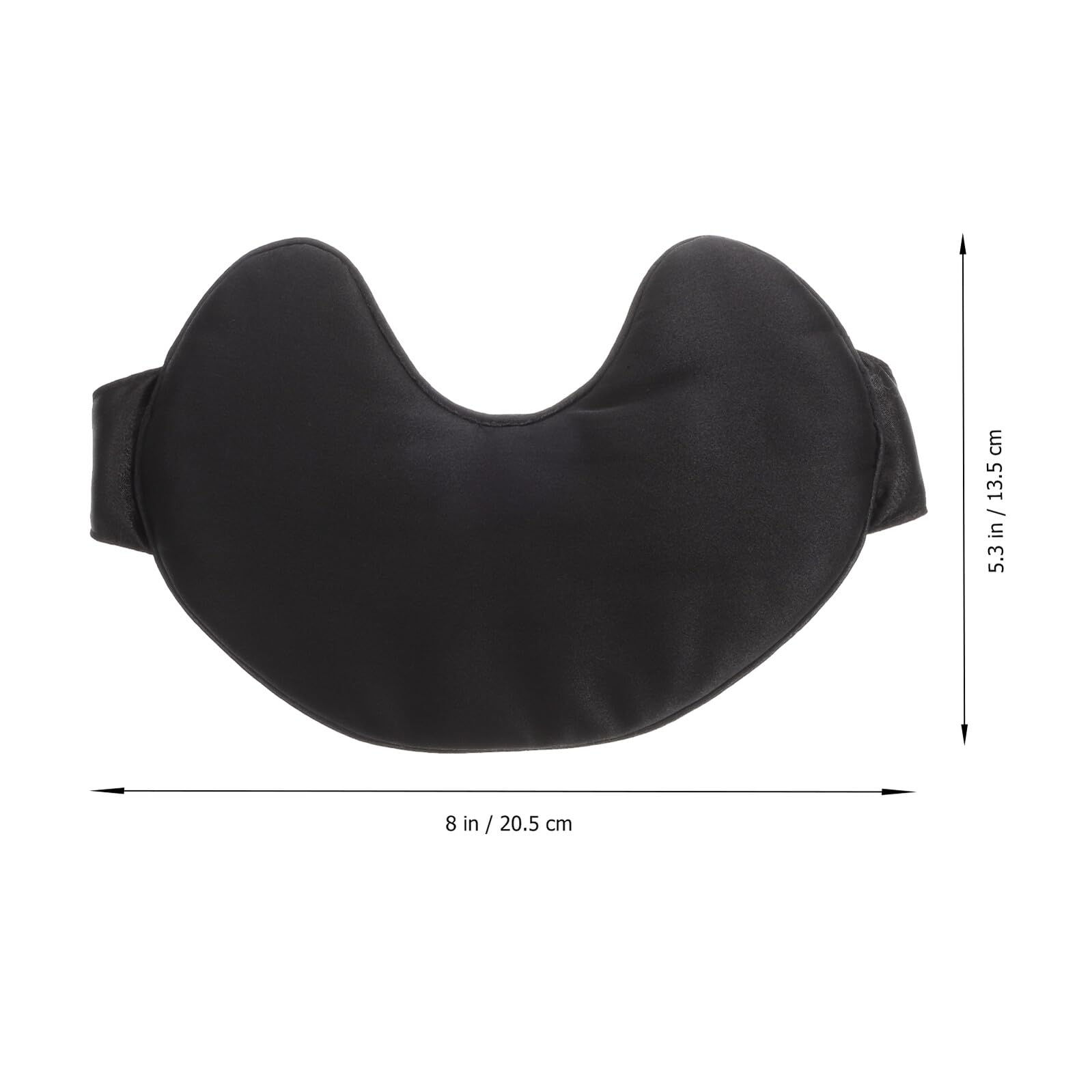 Masque de Sommeil en Soie Yeux Cache-Yeux Léger Doux et Confortable pour Voyages et Hôtels, Réduit Frottements et Protège la Peau Autour des Yeux