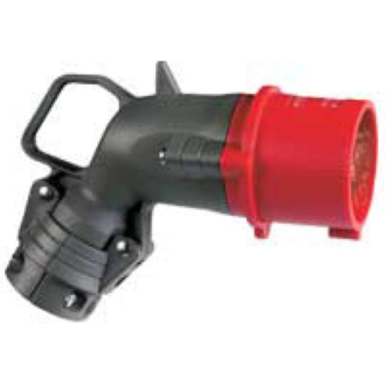 Fiche mobile coudée Hypra 32A - 3P+N+T - 380V~ à 415V~ - plastique - IP44