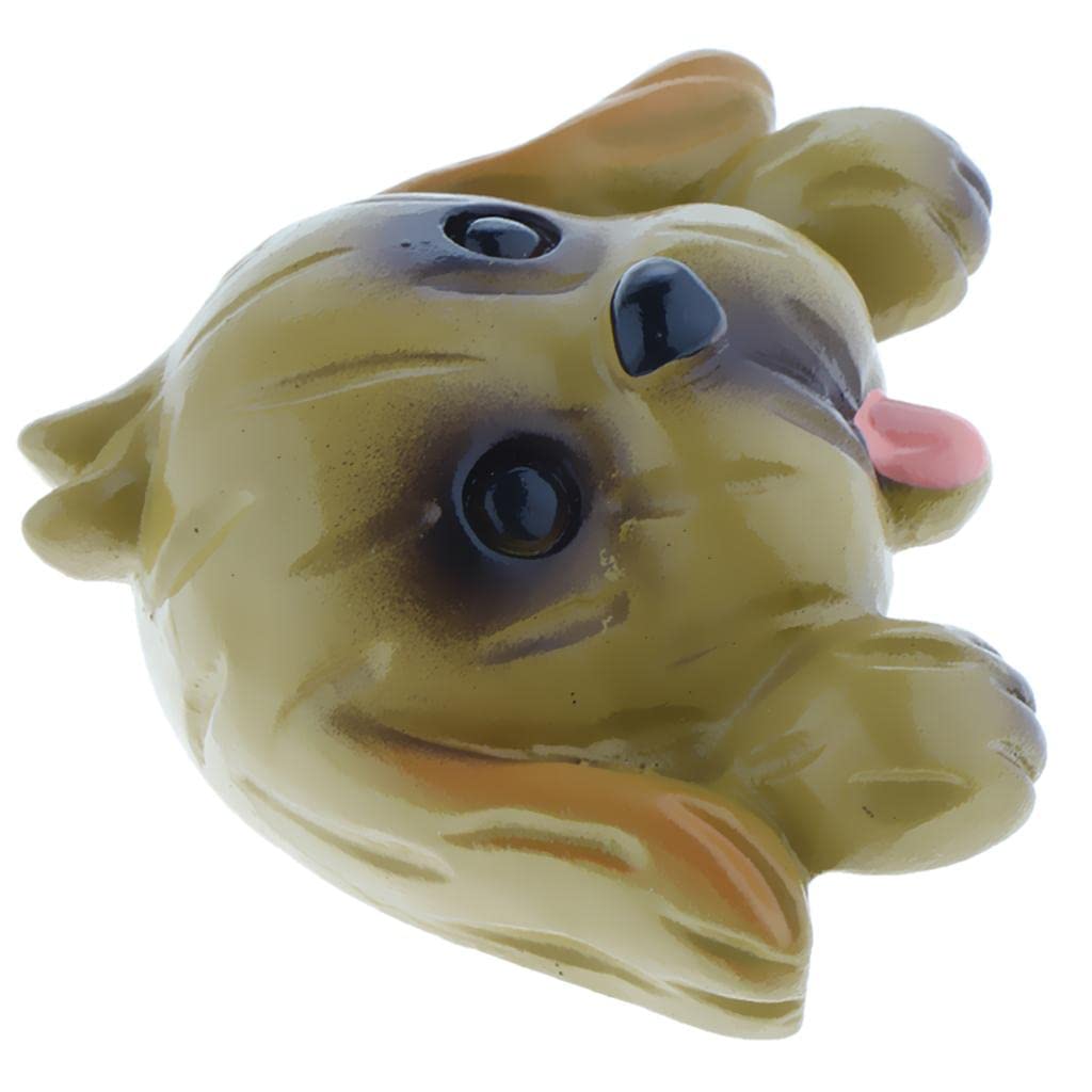 CALANDIS 3D Creative Cute Resin Light Switch Cover Sticker Socket Protection Dog