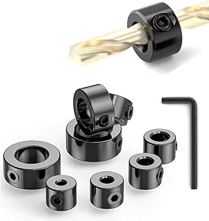 ELEPHANTBOAT® Drill Depth Stop Collar Set 3-16mm