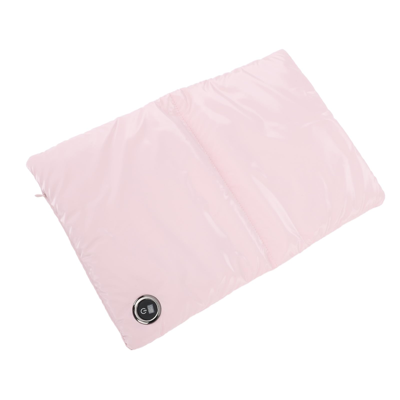 Beheizte Graphen-Handwärmertasche, USB-Aufladung, 3 Temperaturstufen, waschbar, doppelseitige beheizte Handwärmertasche für den Winter (Rosa)