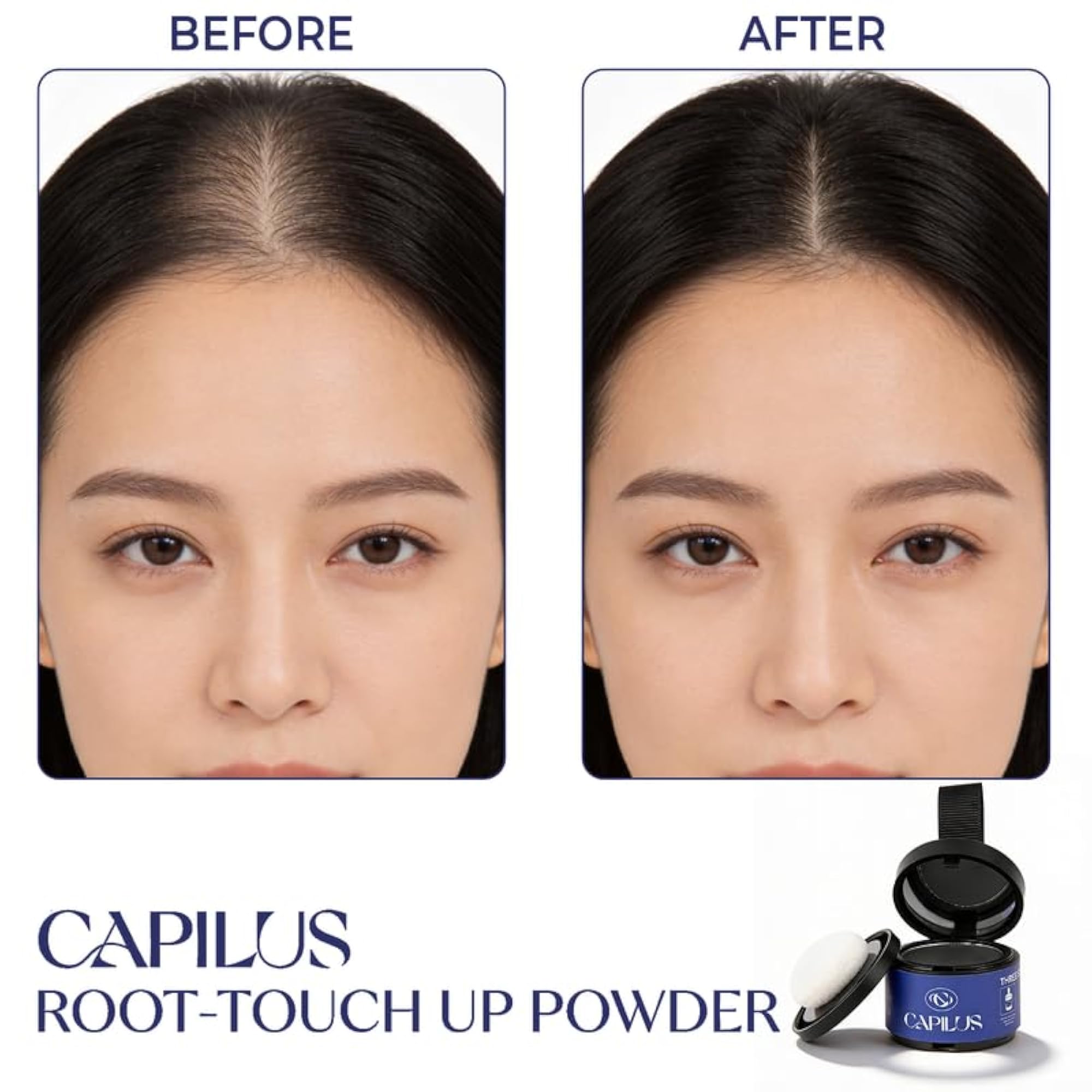Hair Root Touch Up Powder 4gm for Grey Coverage