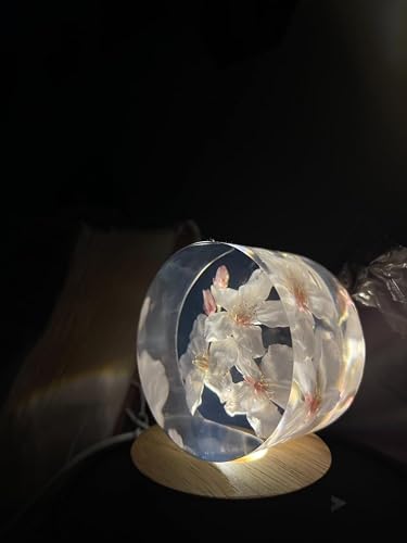 Amazon｜クリスタルハーバレジン 桜 透明樹脂 固まるハーバリウム 本物