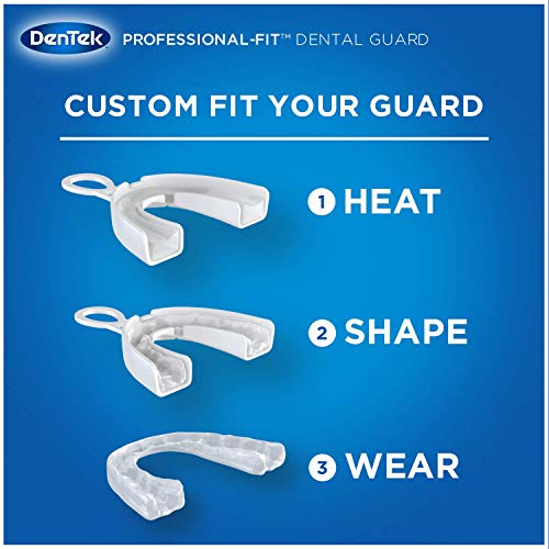 Dentek Professional-Fit, Maximum Protection Dental Guard For Teeth Grinding And Efferdent Anti-Bacterial Cleanser Tablet, 90Ct #TOP3
