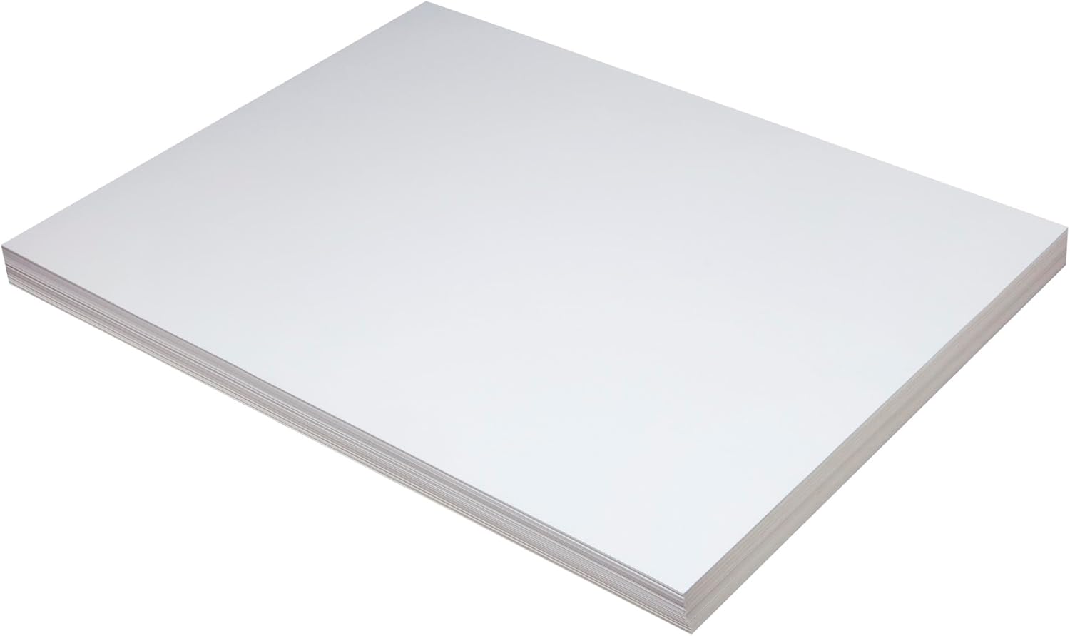 School Smart Pacon Heavyweight Tagboard, 18 x 24 Inches, 11 Pt, White, Pack of 100 (085498)