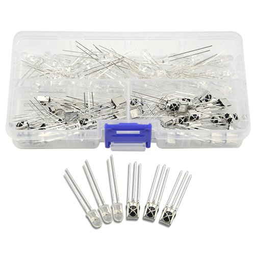 XINGYHENG 100Pcs 50 Pairs 5mm Infrared Diode 940nm IR Emission and Receiver (Three Legs)