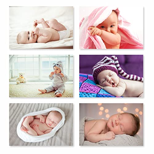 Image of SR CREATIVE CRAFT Cute Baby Posters | Smiling Baby Poster |Baby Wall Poster for Room Decor (12x18-Inches, 300GSM Thick Glossy Finish Paper) Set of 6 -pt-8