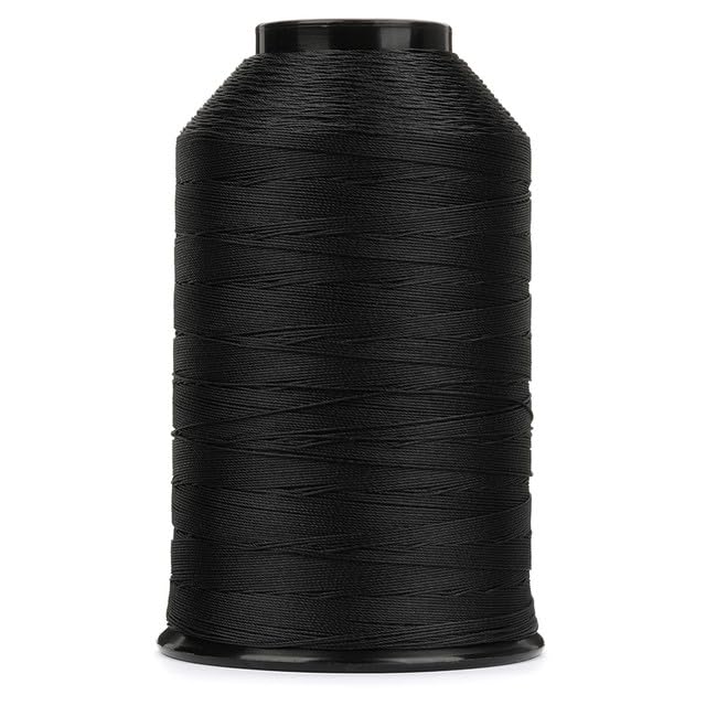 Hilo para coser poliéster Dabond 2,800 yardas negro miniatura 1