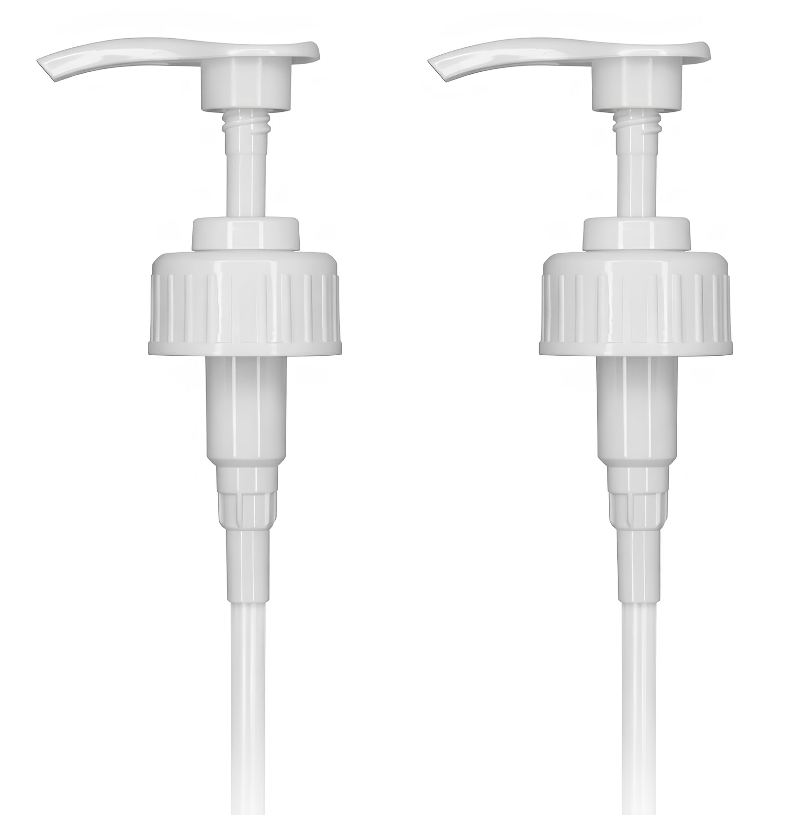 2x Pelican Pump Dispenser for 5 Litre Container 38mm Screw Top for Hand Sanitizer, Soap, Shampoo – Bundled by GetInStyle Shop