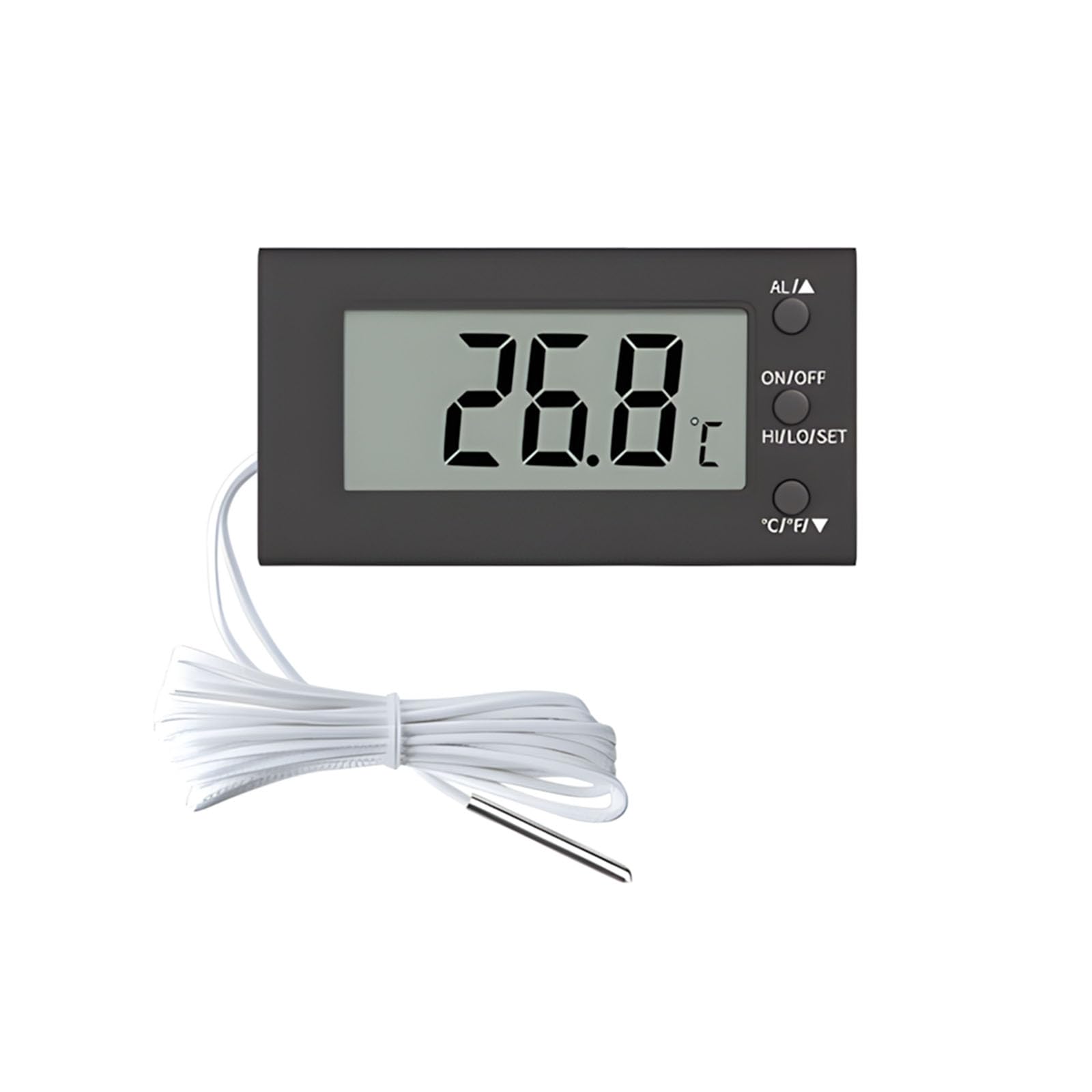 Navna Digital Probe for Freezer, Oven, and Cooking with Alerts, 50-300℃ Digital Display Thermograph