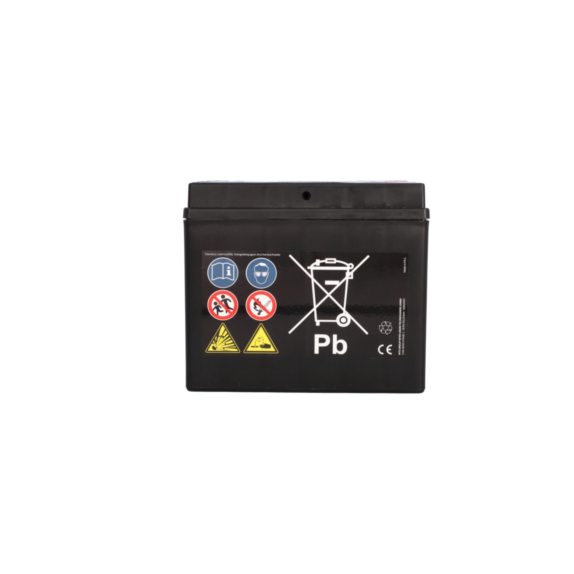 Batería de motocicleta CARTEC YTX12-BS, 10Ah, 180A, batería de arranque de motocicleta con tecnología de gel, calidad OEM, ciclo profundo, almacenable, sin mantenimiento