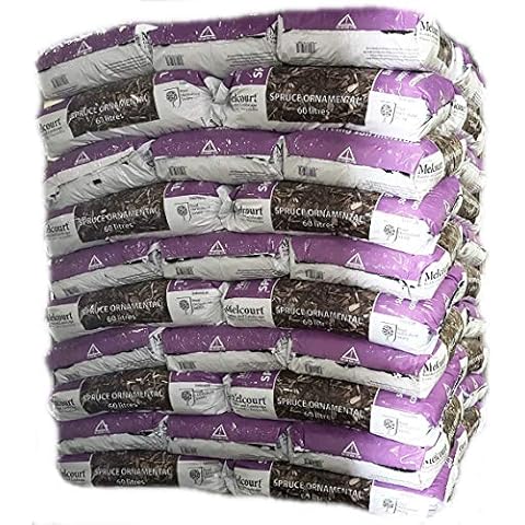 Melcourts Spruce Ornamanetal Bark Mulch - new 60l pack size! Cover