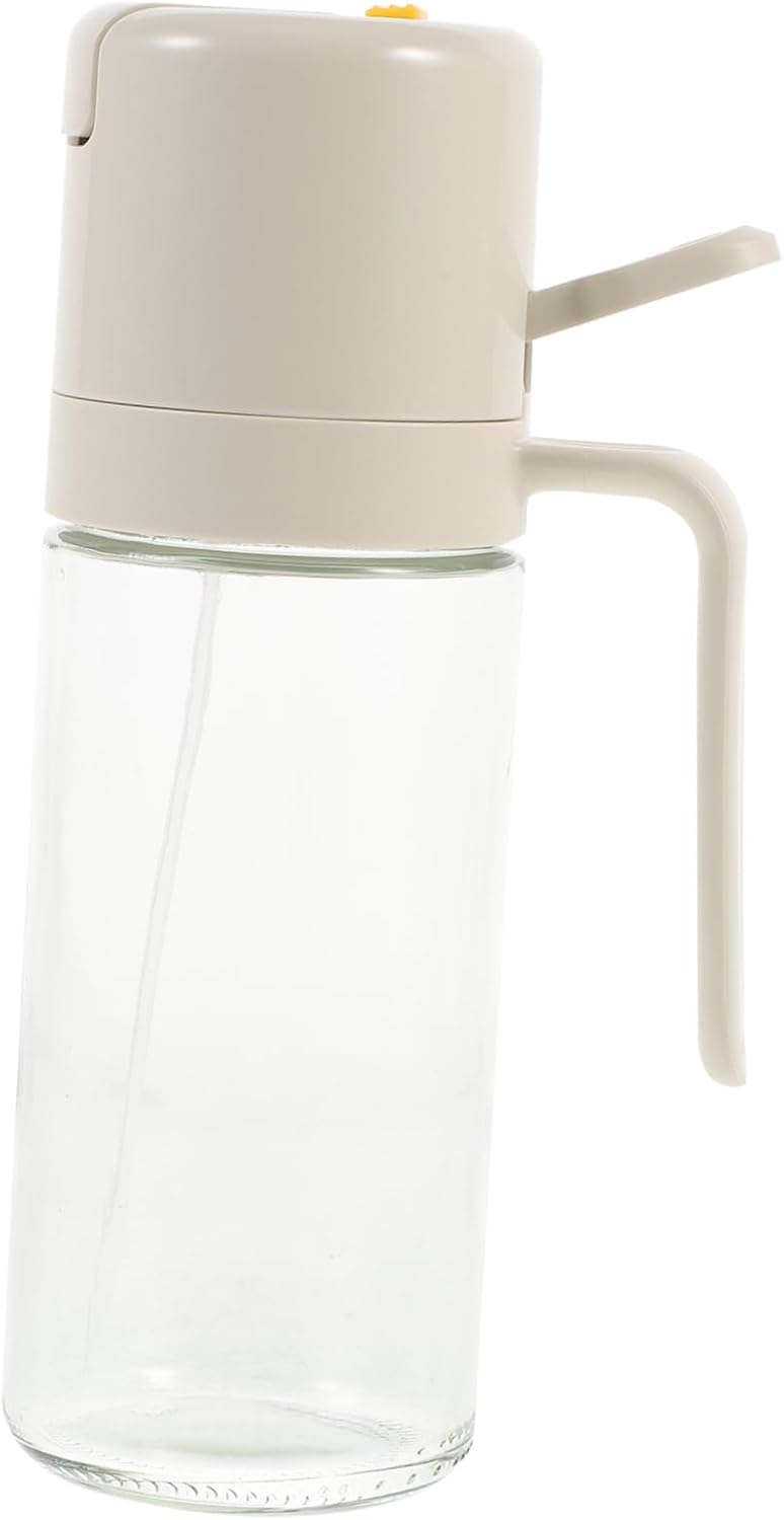 Oil Dispenser Bottle Reusable Capacity Kitchen Seasoning Container Dual Function Oil Spout for Pouring and Spraying Kitchen Tool for Home and Restaurant Use