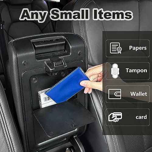 SDPVorn Center Console Organizer for 2022 2023 2024 Honda Civic Console Organizer Armrest Lid Hidden Storage Secret Compartment Hidden Storage Box Tissue Holder for 11th Gen Civic Accessories by SDPVorn - Image 4