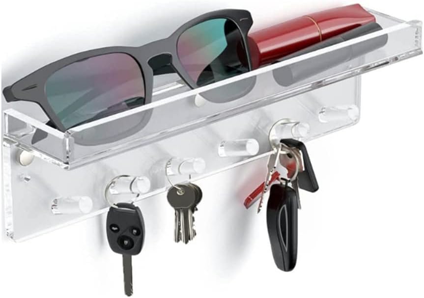 YUEHUA Key Holder for Refrigerator, Acrylic Wall