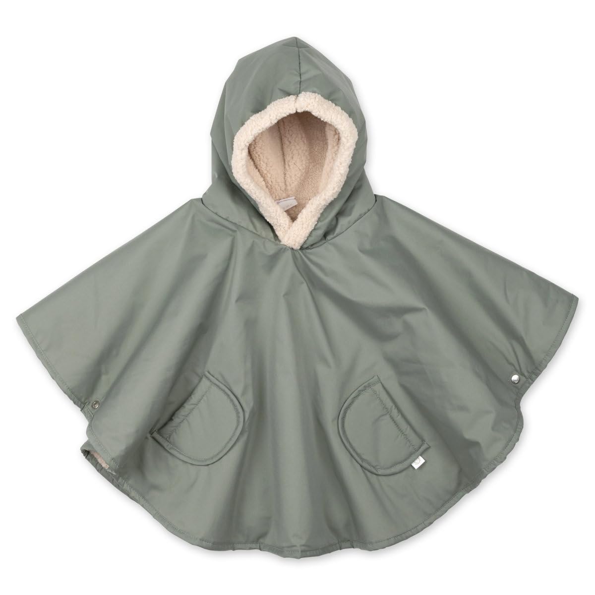 Bemini - Poncho da viaggio 9-36 m - impermeabile + teddy -