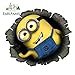 RJGOPL Adesivo per Auto  13 cm x 9,9 cm per Minion Peeper Adesivi per Auto in Vinile Creativo Stampa Personalizzata   Decalcomania per Camion Accessori per Auto   Stile A