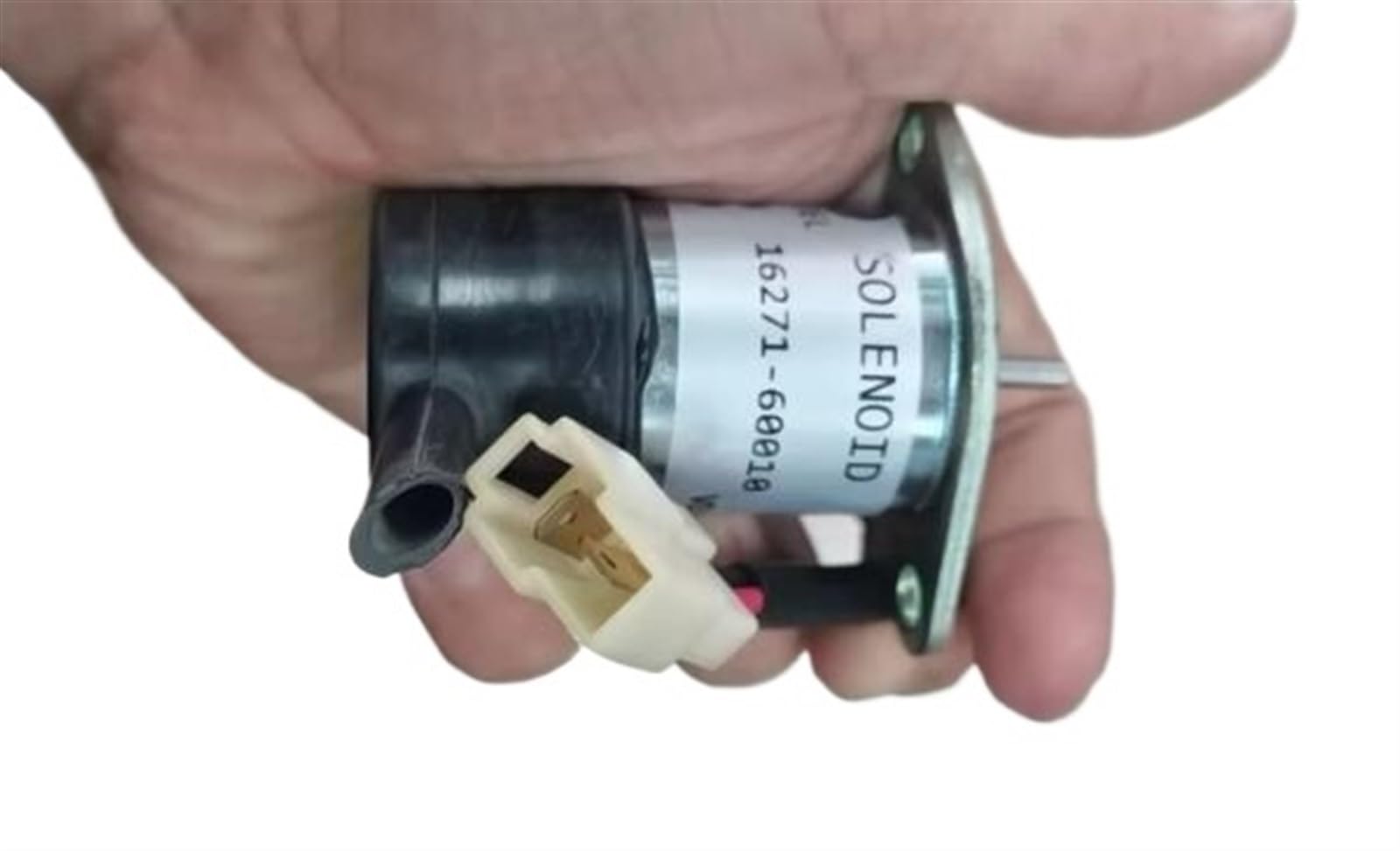 12V Diesel Engine Fuel Shutoff Stop Solenoid Shutdown 16271-60012 16271-60010 052600-4151 for Excavator KX41H KX61-2 KX71