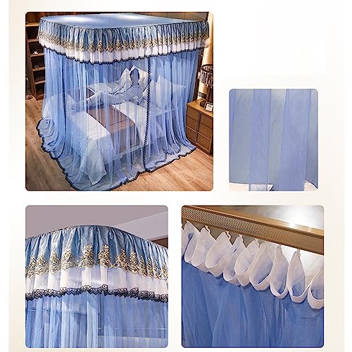 Mosquitera con dosel para cama que elimina picaduras en dormitorios 4