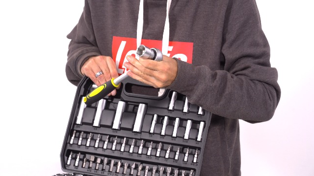 Craft-Meyer Zoll-Steckschlüsselsatz 94 Teile, Zöllig