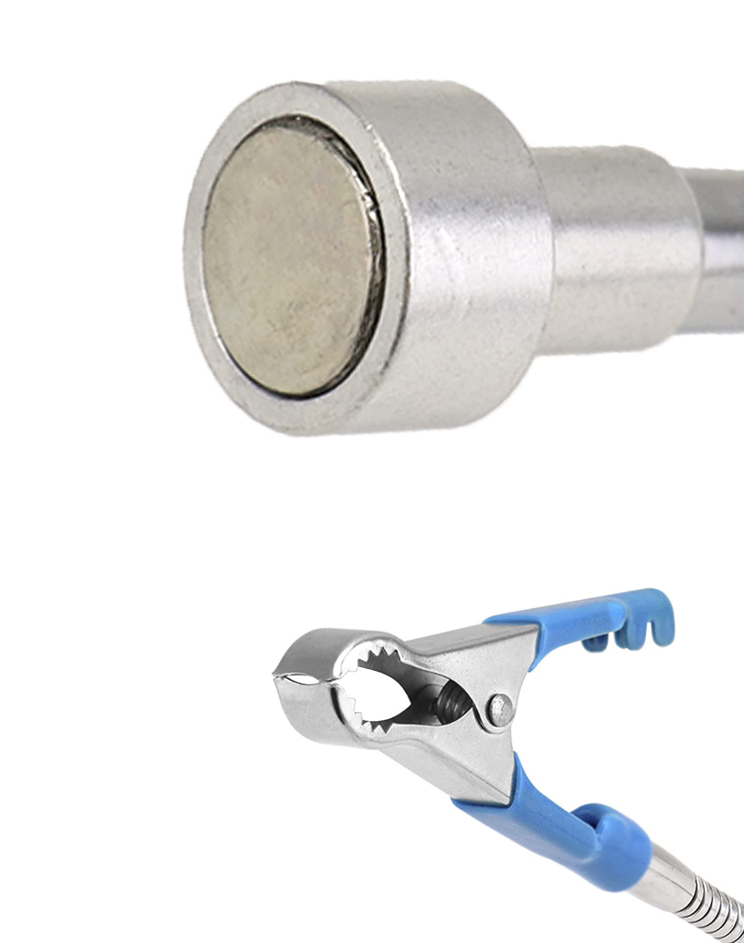 QWORK Torque Angle Gauge, 1/2" Drive Ratchet / Torque Wrench Angle Gauge, Angle Wrench Gaug with 16.5" Flexible Clamp Arm, Steel — Amazon image 7