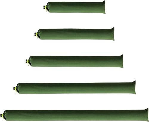 Upgraded Extra-Thick Reusable Flood Sandbags - Double-Stitched Canvas, Leak-Proof Closure