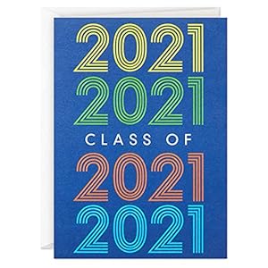 Hallmark Einladungskarten 2021 Retro Blau 20er Set