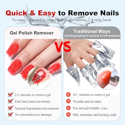 Removedor de esmalte gel LOUINSTIC 15 ml sin acetona miniatura 5
