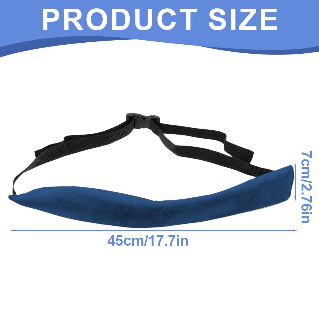 GXGM 1 Pezzi Cinture Seggiolone Pappa Universale, Cinturino Sicurezza Bambini, Cinghia Passeggino,Adatto Per Sdraietta Neonati, Sedie E Carrelli Per Stokke Tripp Trapp(blu.B)