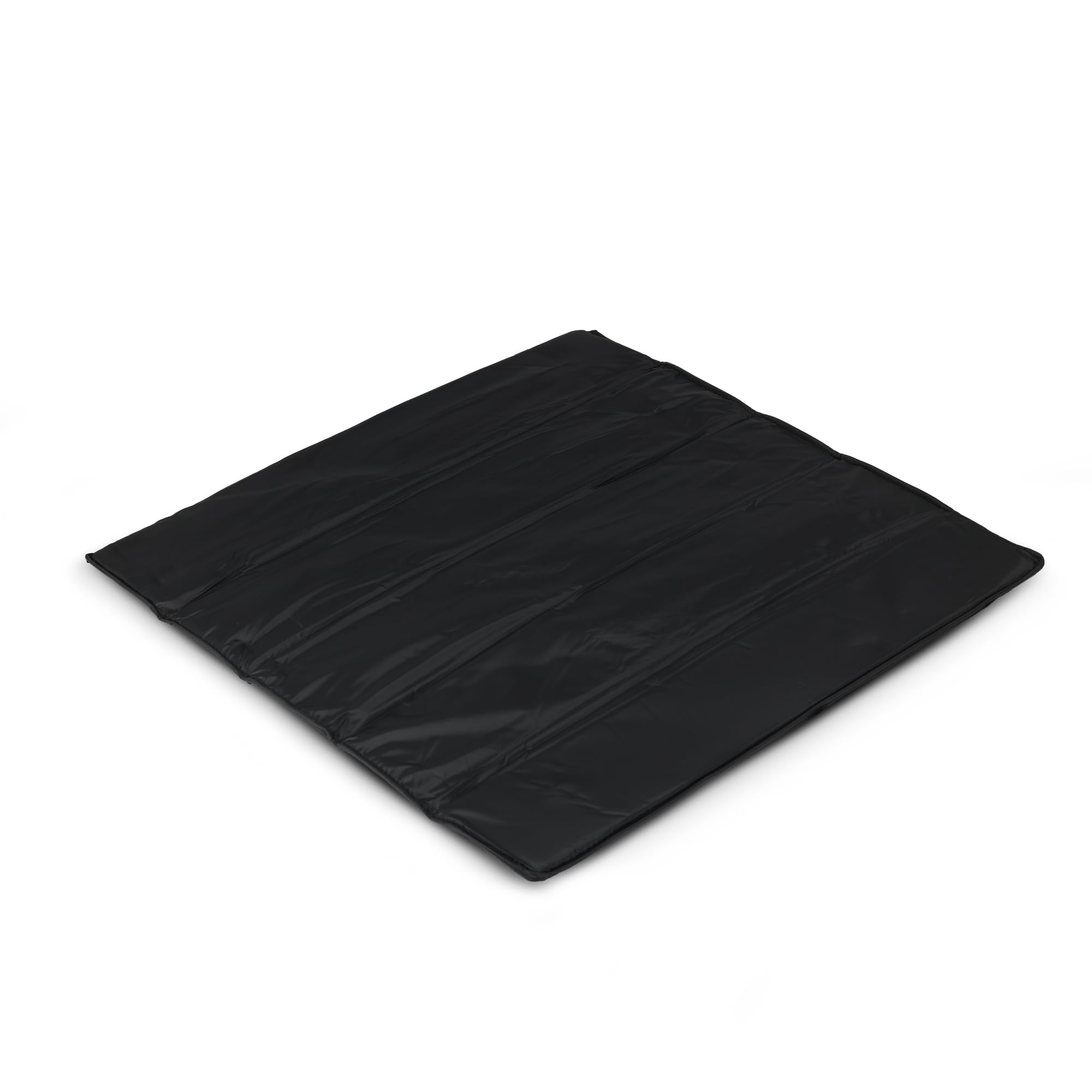 Deryan Lit Parapluie Bébé avec Matelas Inclus, 0-5 Ans (0-20 kg), Léger 4 kg, Grand Matelas, Ouverture Latérale, Design Pliable, Sac de Transport Inclus, 100 x 100 cm (Noir)