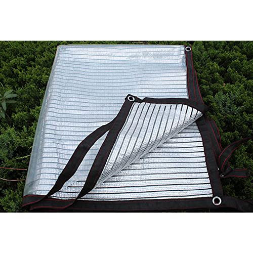 LMZYXJYC Gewächshäuser Schattennetz Alufolie,Shade Cloth Silber...