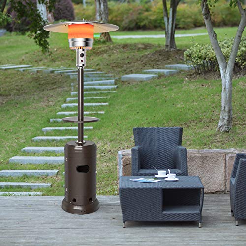 Tangkula48000btupropanepatioheaterwithwheelsoutdoorheatersforpatiowithshelftabletopstainlesssteelburnerautoshutofftipoverprotectionportablepatioheatersforoutdooruse Urban Country Home Decor Tangkula 48000 btu propane patio heater with wheels outdoor heaters for patio with shelf tabletop stainless steel burner auto shut off tip over protection portable patio heaters for outdoor use urban country home decor
