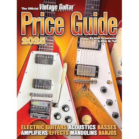 Guide des prix Vintage Guitar 2025 Cover