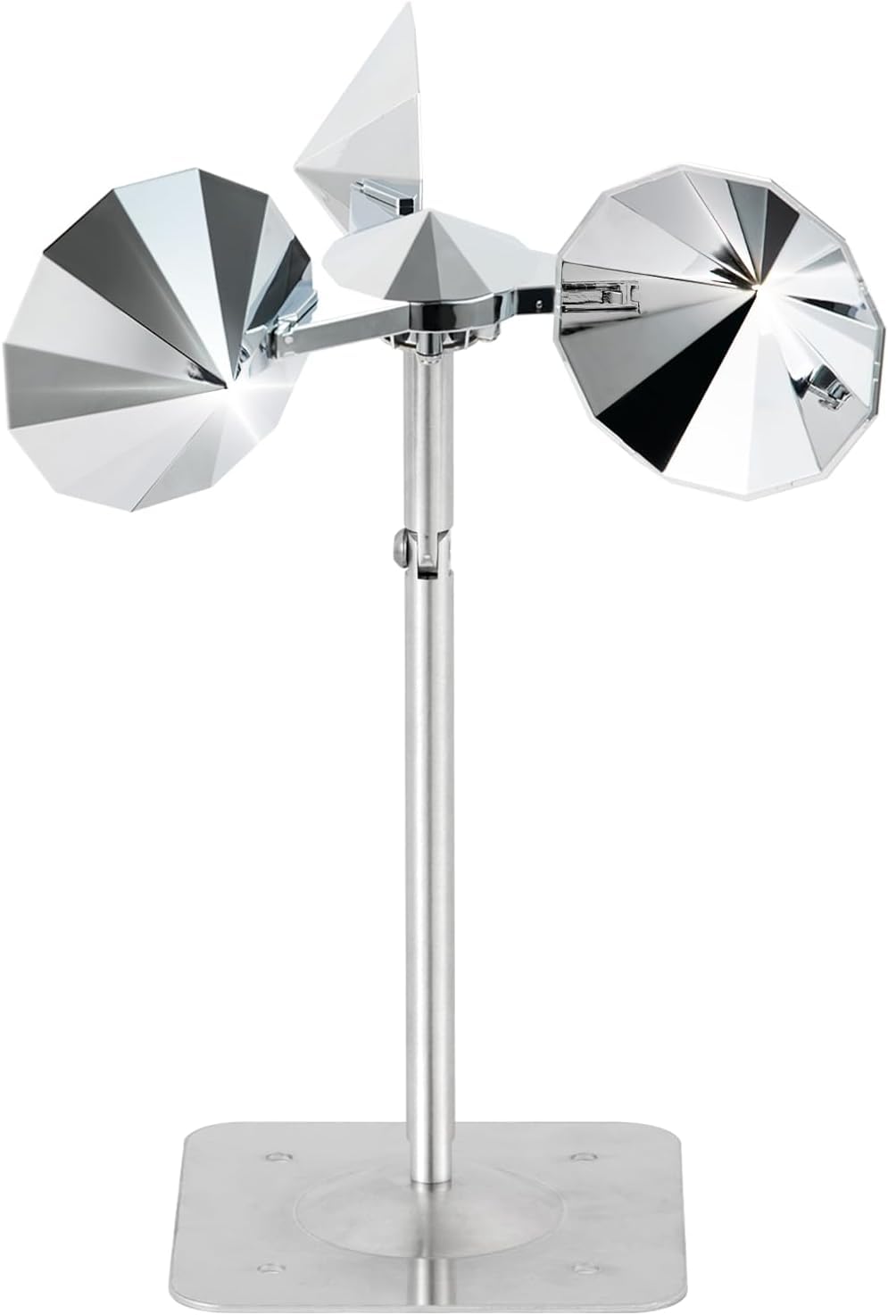 OFFO Deterrente per Piccioni,Scaccia Piccioni per Balcone,Riflesso a 360° con Base in Alluminio,Spaventa Uccelli per Giardino, Tetto,Balcone, Facciata, 1 Piece