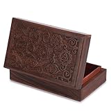 Photo Gallery ajuny scatola portaoggetti decorativa intagliata a mano in legno con 7 chakra multiuso per gioielli organizer per collane orologi regali 8x5 pollici Photo Gallery ajuny scatola portaoggetti decorativa intagliata a mano in legno con 7 chakra multiuso per gioielli organizer per collane orologi regali 8x5 pollici