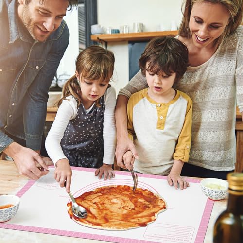 Silicone Pastry Mat for Dough Rolling, Extra Large Silicone Baking Mat with Measurements, Baking sheet for Cookies Fondant Pie Crust, Countertop Protector by Mimekitchen - Image 7