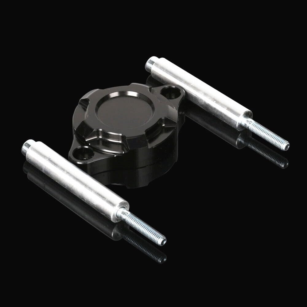 Monkey125 Starter Motor Cover Compatible with Monkey 125 Dax125 Grom 125 2022-2024 CNC Motorcycle Accessories Engine Starter Guard (Black)