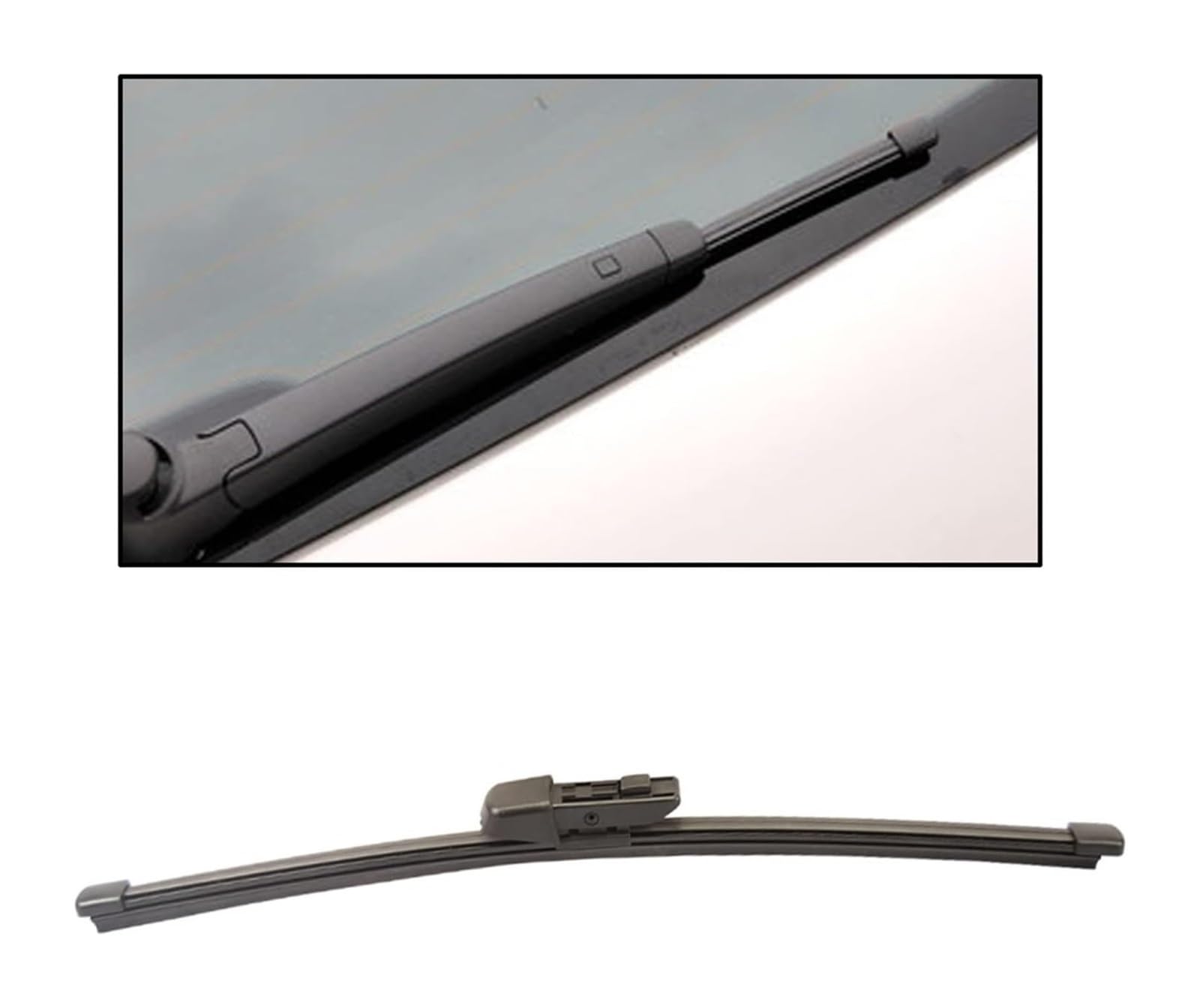 Para Yeti 2009-2017 Limpiaparabrisas Coche Juego Hojillas Delanteras Y Traseras Parabrisas Ventana Cepillos Lluvia 24 "+ 19" + 11" Escobilla Limpiaparabrisas Automóvil(Left Hand Drive)
