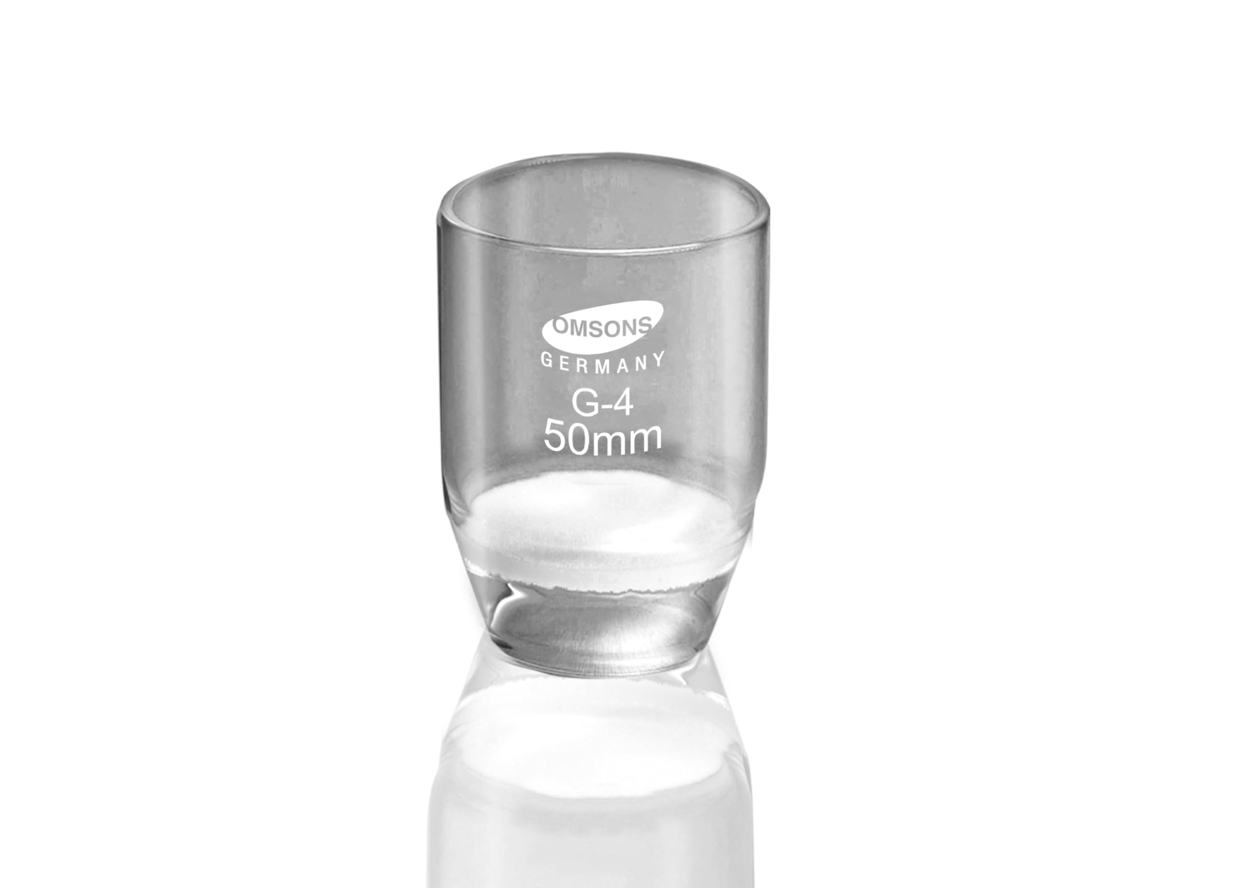 Omsons Glassware | Filter Crucible | with Sintered Disc | Porosity Grade : 1 | Dia : 15 mm | Pack of 10 |-picture-29