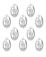 4-10pcs-st.christopher-oval