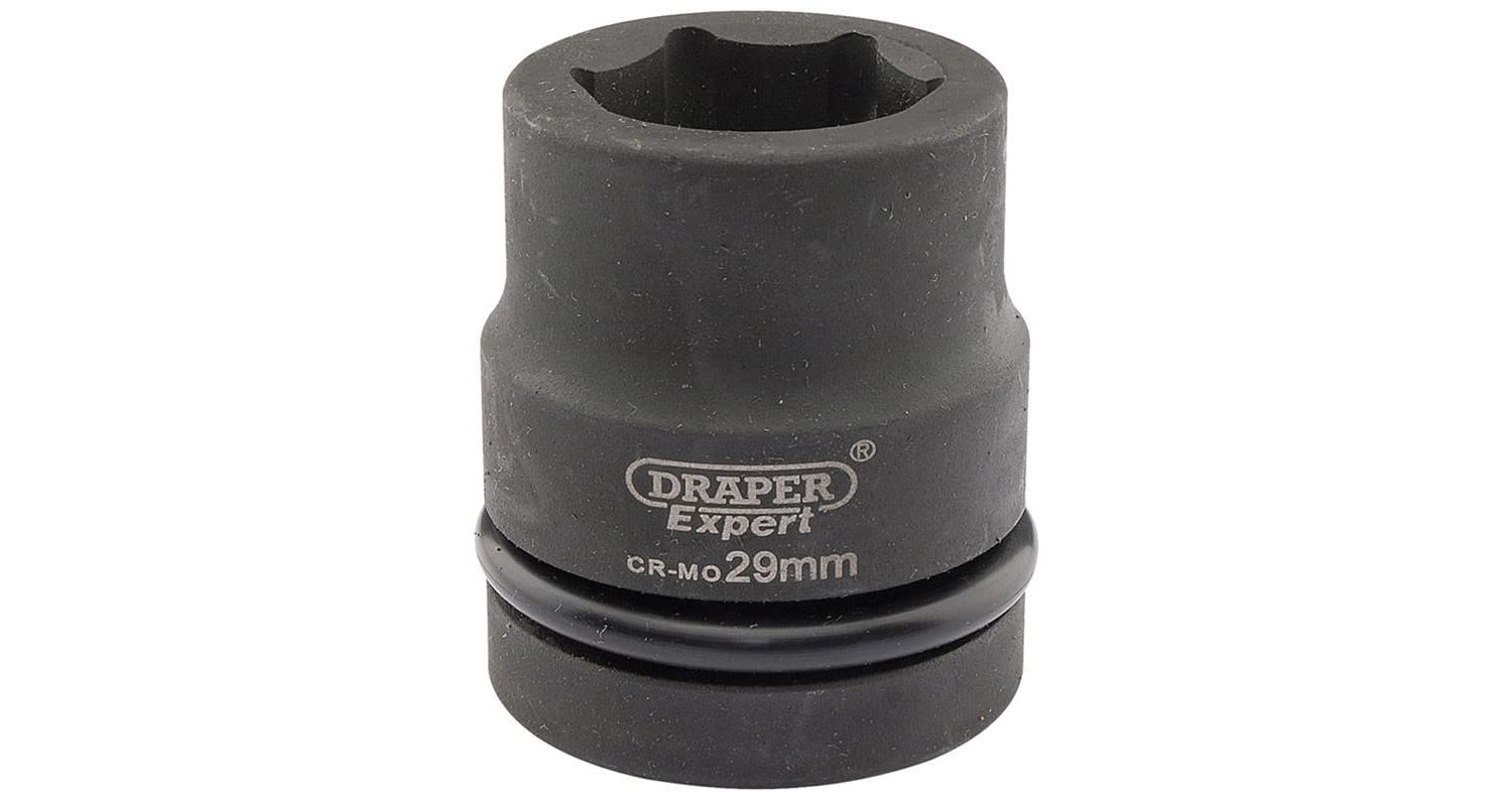 Draper Expert 5110 29mm 1-inch Square Drive Hi-Torq 6-Point Impact Socket, 29 mm