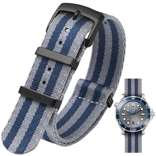 Image of Military Ballistic Nylon Watch Band Heavy Buckle 18mm 20mm 22mm 24mm Thick G10 Premium Nylon Watch Bands Smart Watch Replacement Band Strap for Men Women