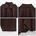 Wildlederjacke Damen Kurz – Oversized Bomberjacke aus Kunstwildleder mit Fleece-Futter, Warme Streetwear Winterjacke für Herbst (DE/NL/SE/PL, Alphanumerisch, L, Regular, Regular, Braun B)